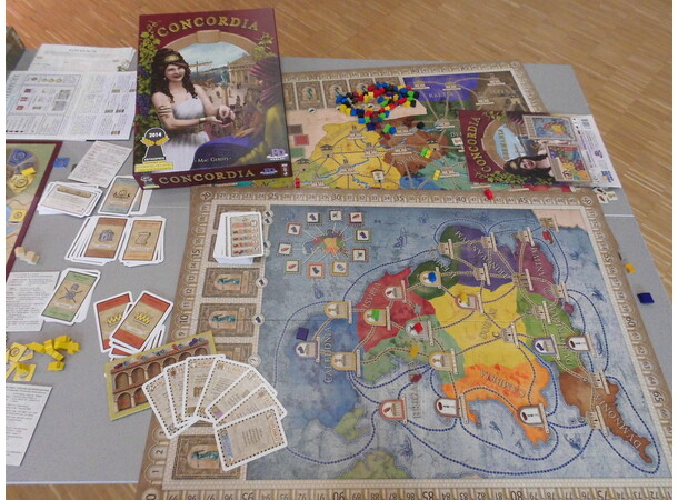 Concordia Britannia/Germania Expansion Utvidelsesbrett til Concordia Brettspill 